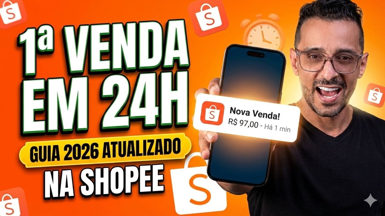 Como Fazer a Primeira Venda na Shopee em Menos de 24 Horas (Guia 2026)