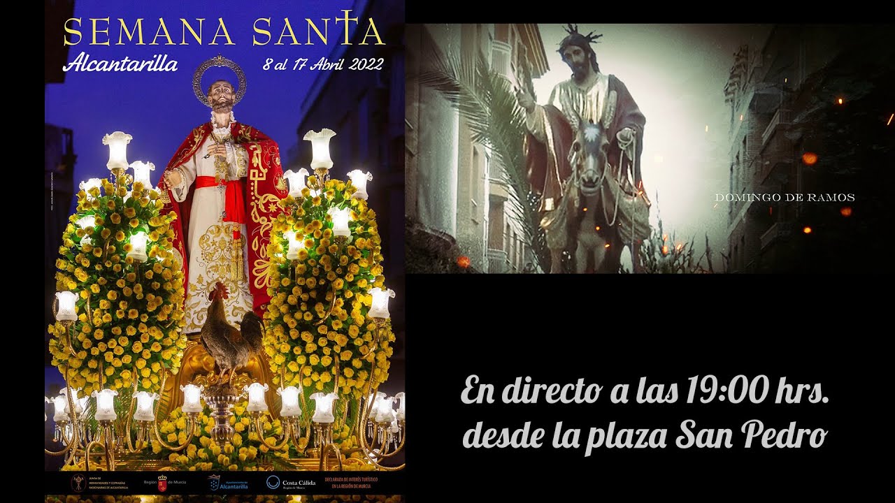 🔴DIRECTO |  Procesión de Domingo de Ramos ⛪ iglesia de San Pedro Apóstol