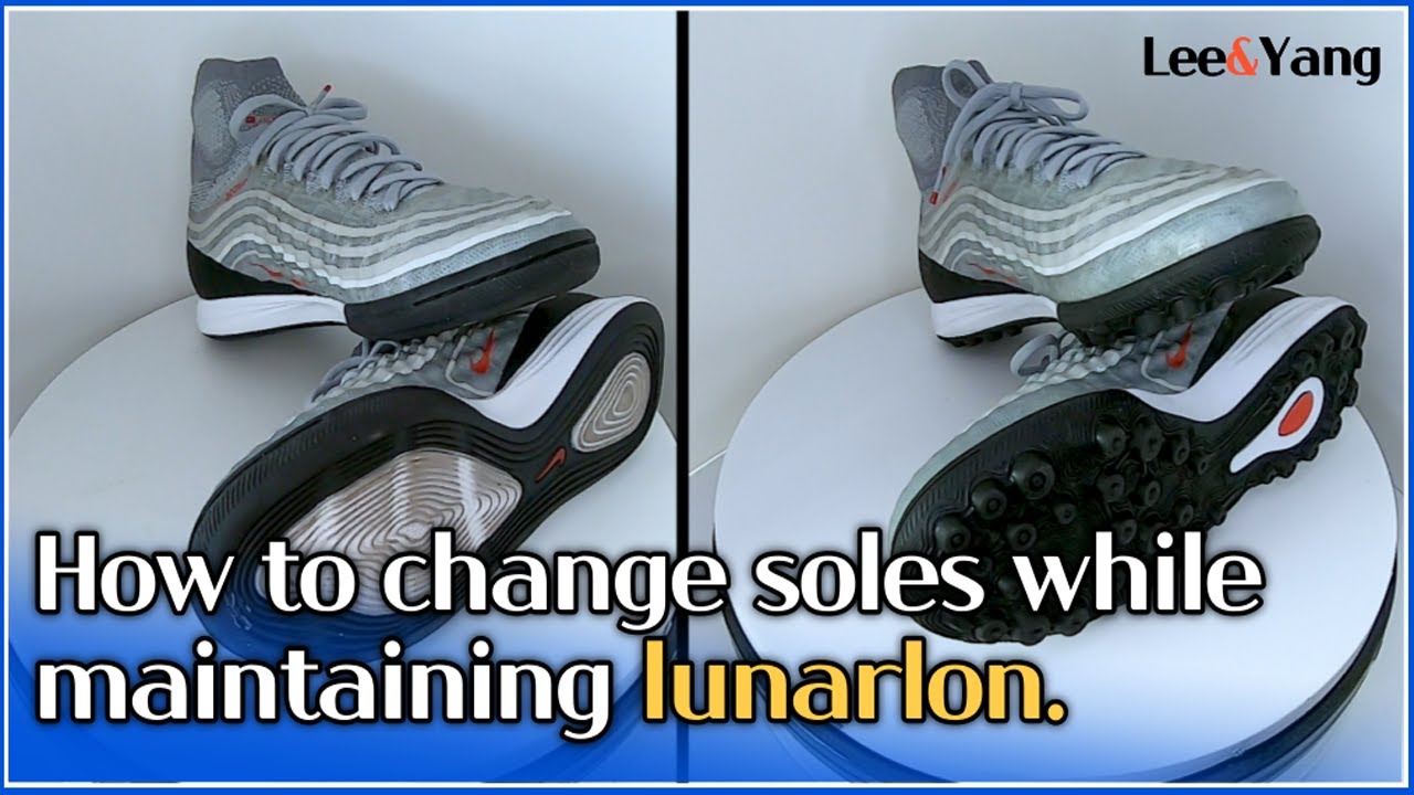 Как заменить подошву, сохраняя подушку Lunarlon — Nike MagistaX Proximo II IC