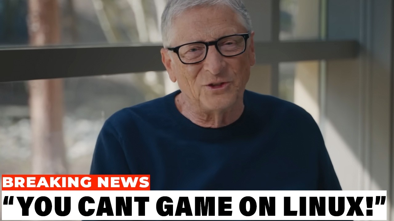Bill Gates PANICS After Windows Gamers SWITCH To Linux Gaming!