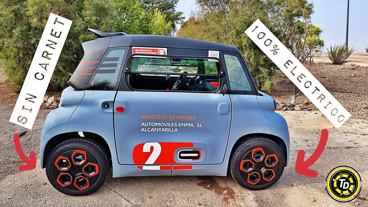 Citroen AMI 2021/ 100% eléctrico/ NO necesita CARNET/ TOP DRIVERS