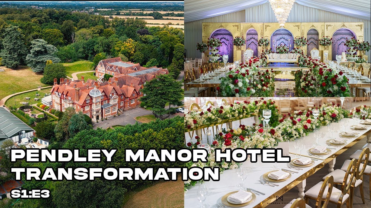 Dazzling Mughal Gold Wedding Decor at Pendley Manor - A Luxury Fairytale Come True?  S1:E3