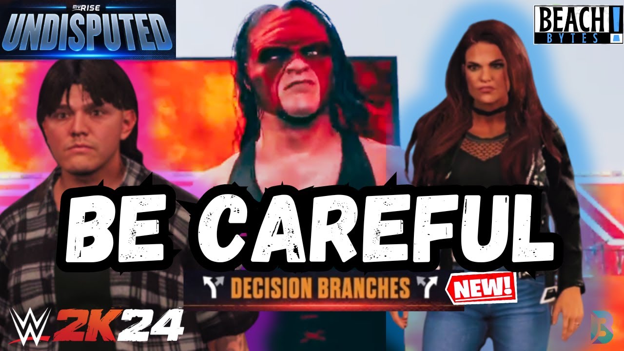 Should You Choose Lita Or Dom In WWE 2K24 myrise? (choose wisely)