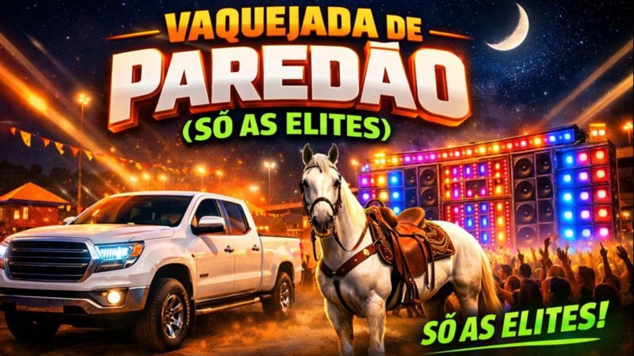VAQUEJADA DE PAREDÃO 2026 🐎 SÓ AS DE ELITES  | PISEIRO PESADO PRA TREMER O CHÃO!