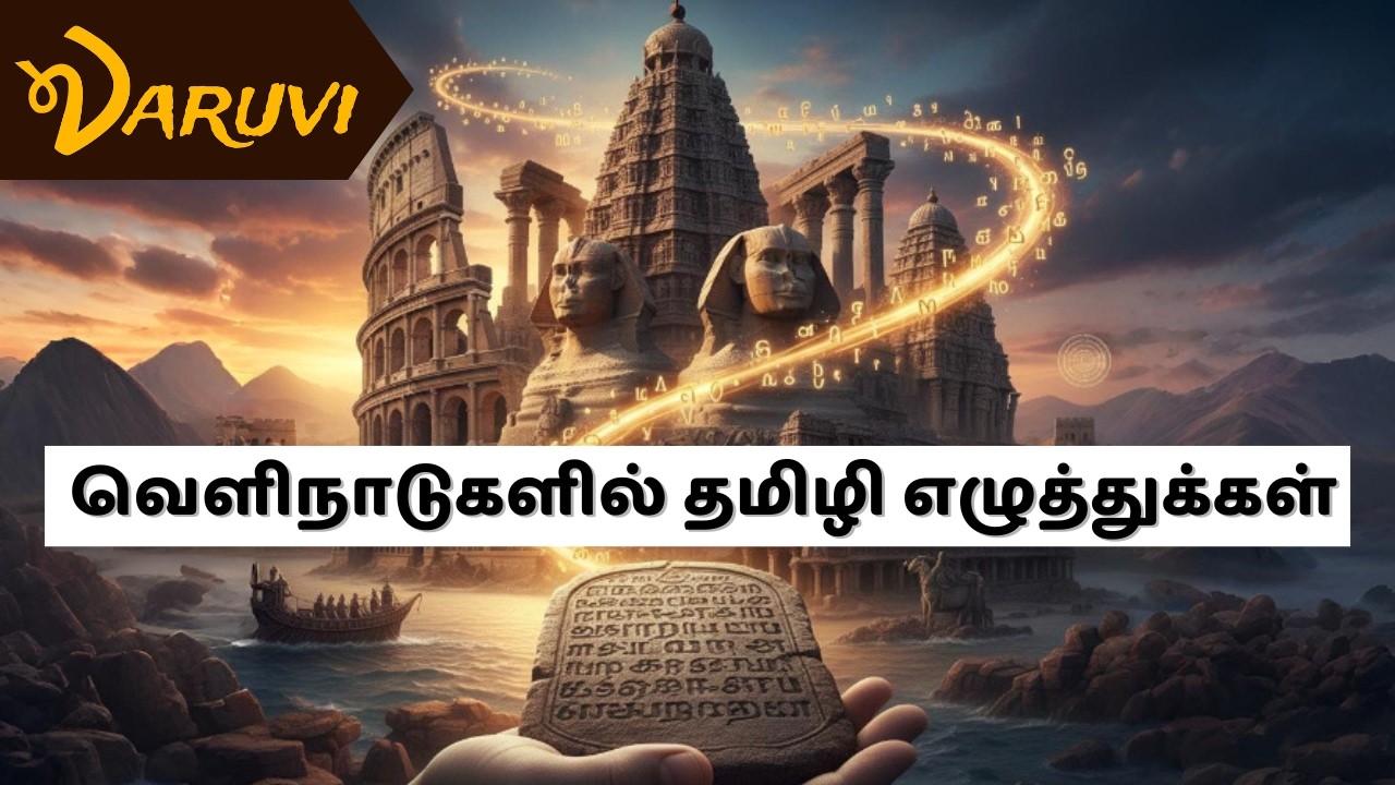 Tamil writings abroad - The truth we don't know - #tamizhi #history #tamilhistory #egypt #tamil