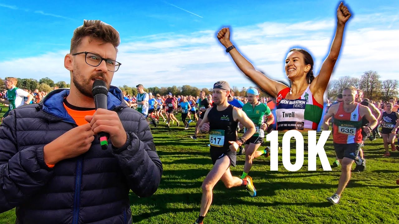 Announcing at a 10K with an Olympian (Rushmoor Wellesley 10K)