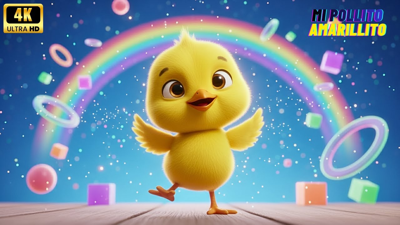Mi Pollito Amarillito ♫ Canciones Infantiles ♫  #PollitoAmarillito #CancionesInfantiles