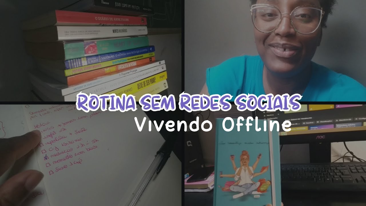 Minha rotina SEM redes sociais | Dia de estudos e solitude