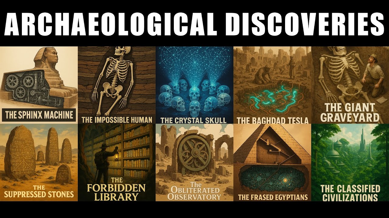 10 Archaeological Discoveries That Were HIDDEN From Humanity