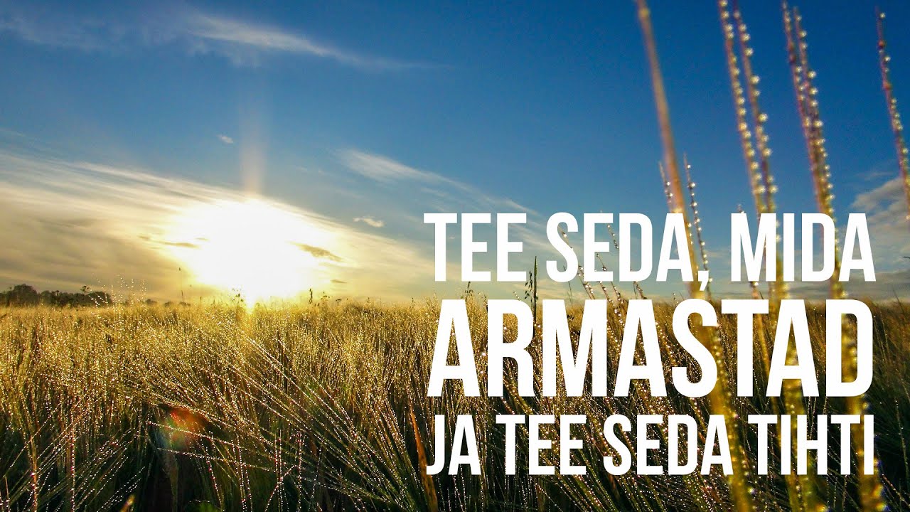 Tee seda, mida armastad ja tee seda tihti