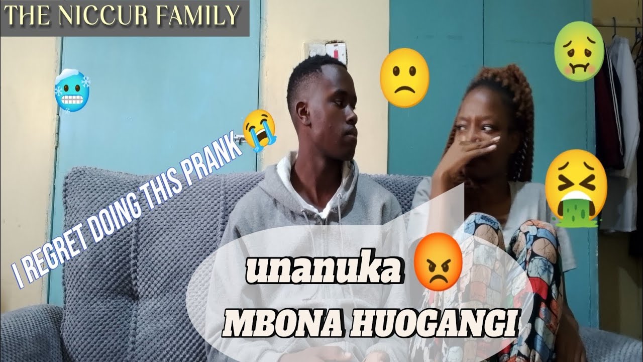 WHY ARE YOU SMELLING 🤮!!??||TELLING MY BOYFRIEND HE'S SMELLING BAD PRANK 😅