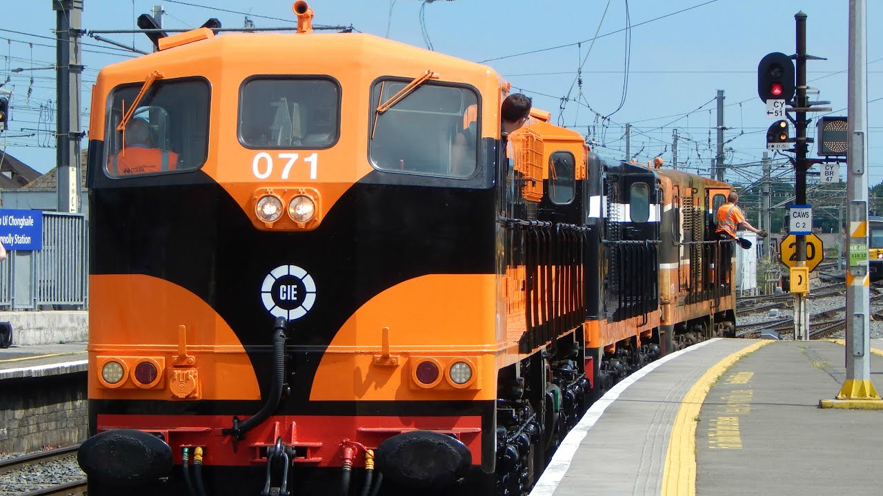 RPSI GM Transfers at Connolly Station 19-7-2016