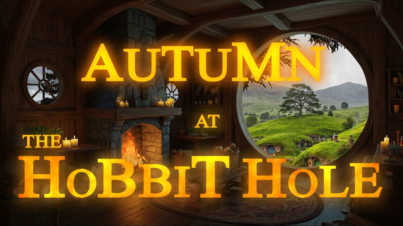 The Lord of the Rings | Rainy Day at The Hobbit Hole : Ambience & Relaxing Music