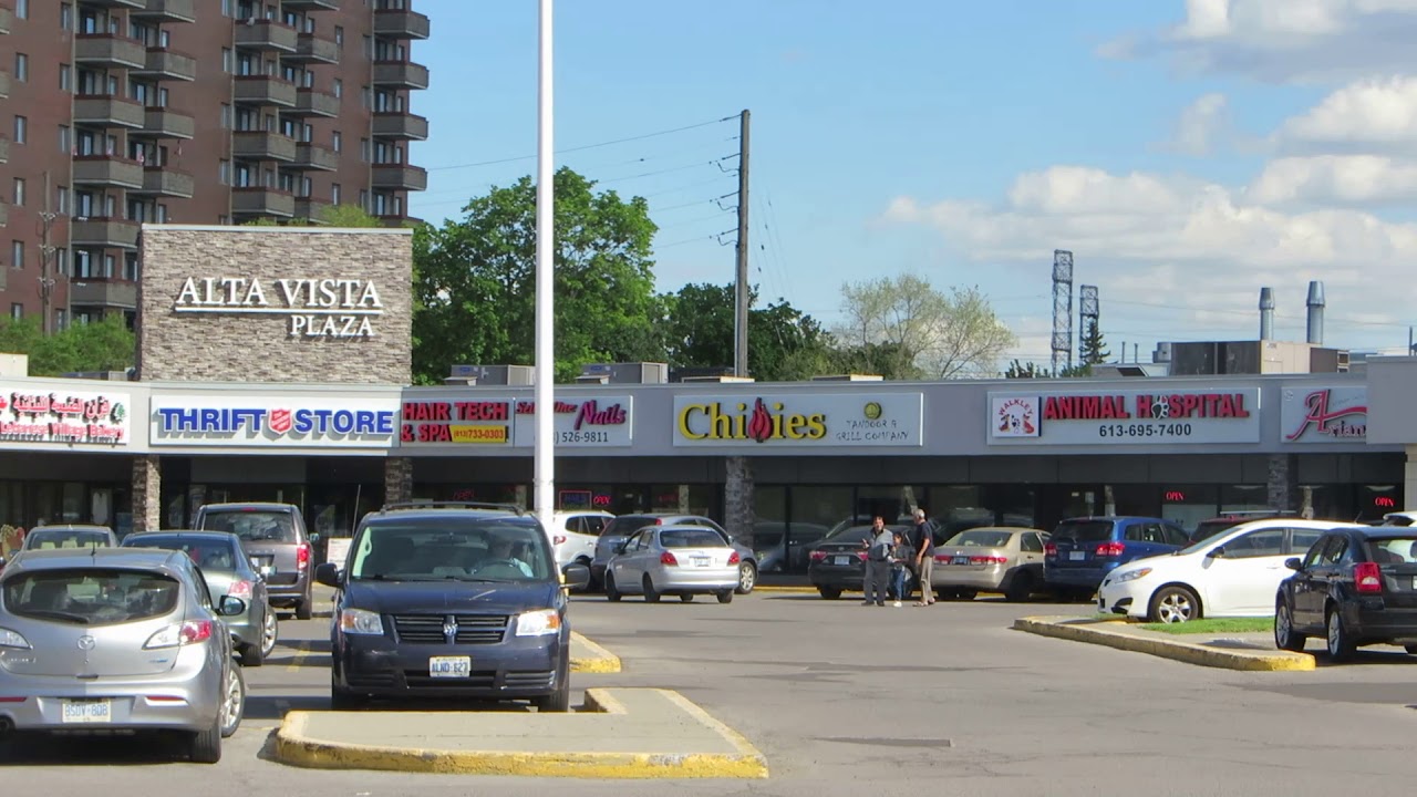 ALTA VISTA PLAZA OTTAWA ALTA VISTA DRIVE AND BANK STREET
