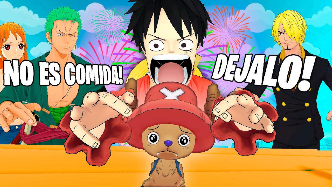 A&Ntilde;O NUEVO CON LOS SOMBRERO DE PAJA | ONE PIECE VR