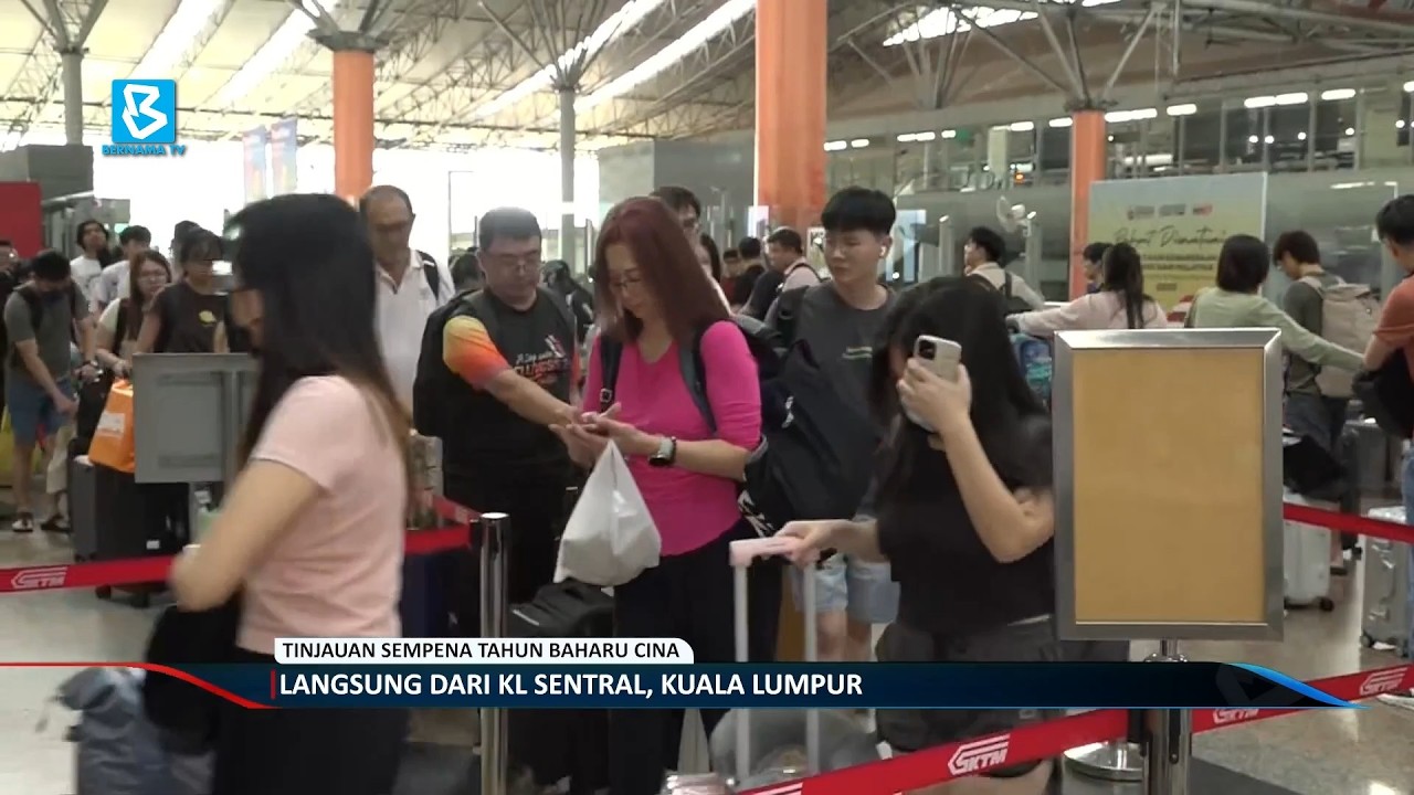 Tinjauan Tahun Baharu Cina: Langsung dari KL Sentral, Kuala Lumpur
