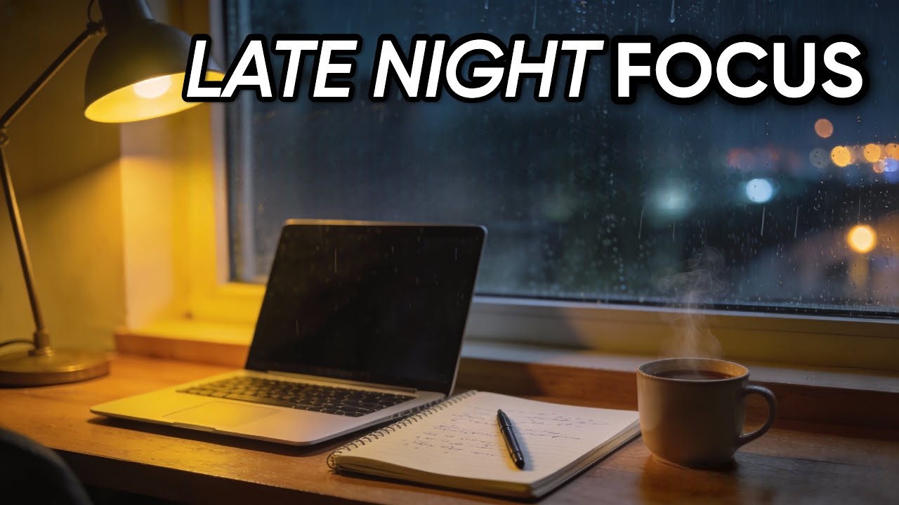 Study Mode Activated 🌙 – Late Night R&B for Deep Focus