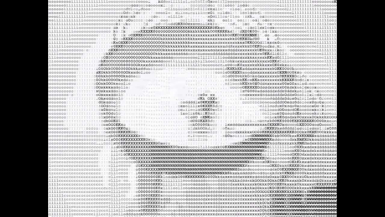ASCII video, library img2txt (libcaca).