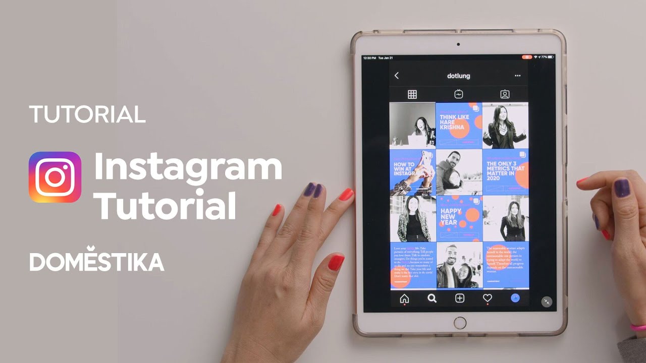 Instagram TUTORIAL: How to Create a Content Strategy | Dot Lung | Domestika