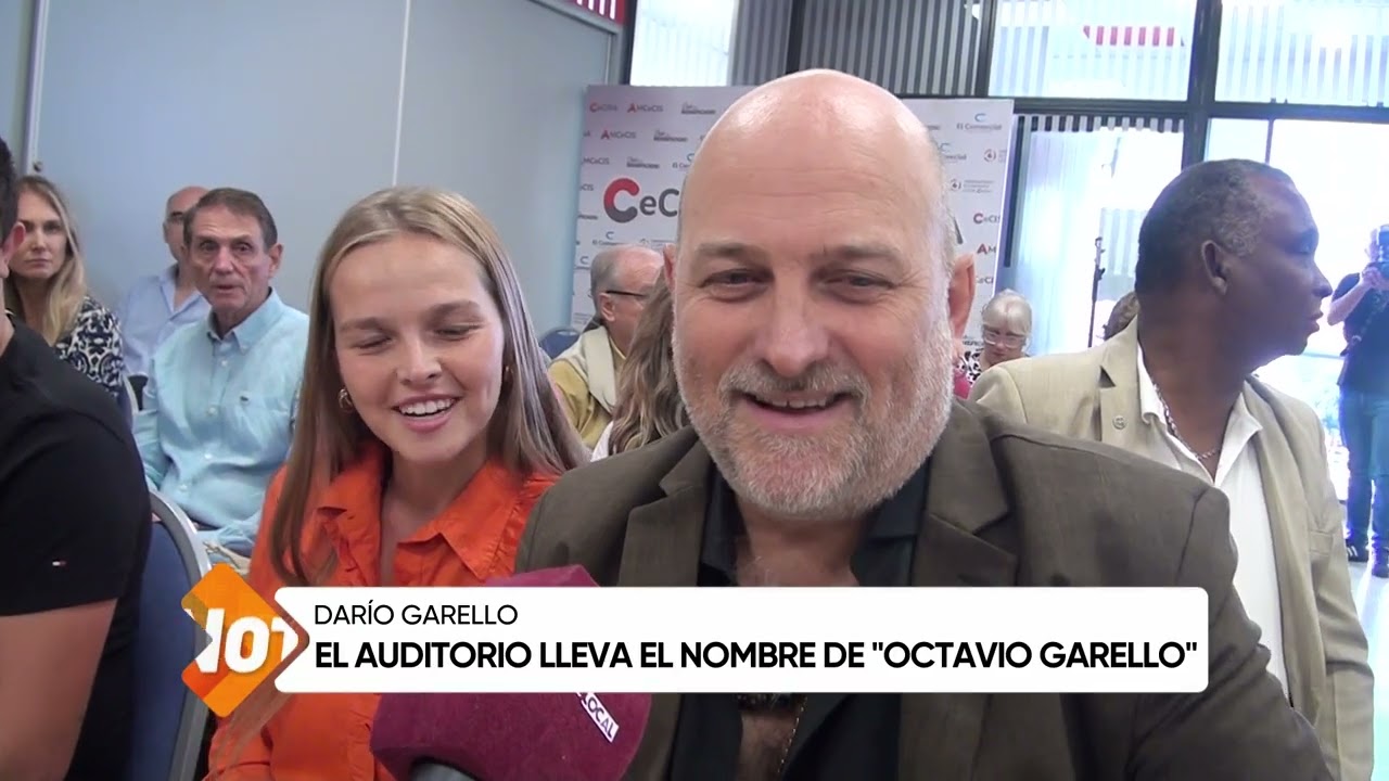 El auditorio de Cecisa y Amcecis lleva el nombre de Octavio Garello