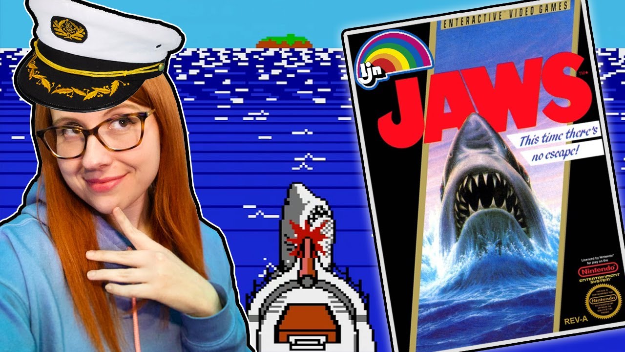 JAWS на NES! — Эрин играет