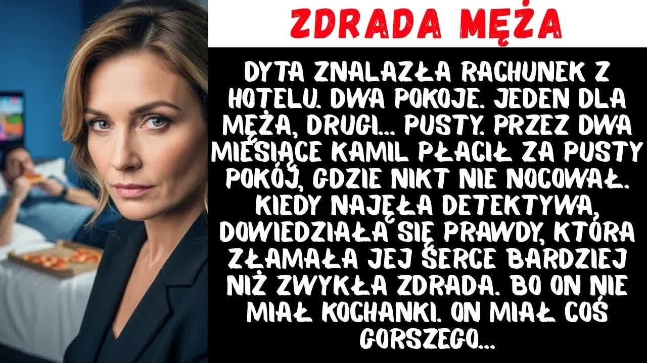 5  Zdrada męża： Jeździł do hotelu co tydzień, ale nie miał kochanki  Miał coś o wiele gorszego