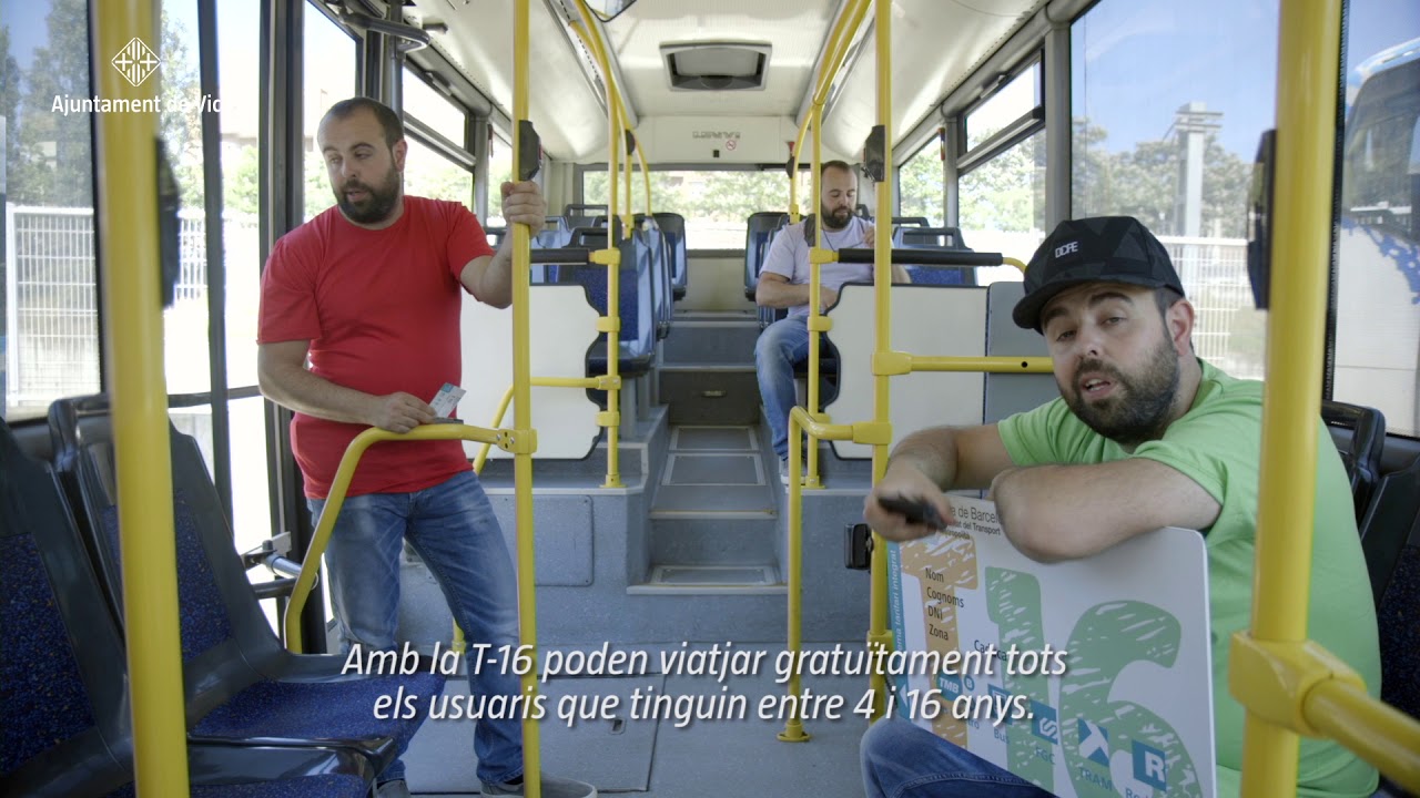 En Peyu t’explica els avantatges de moure't de forma sostenible amb transport urbà per Vic