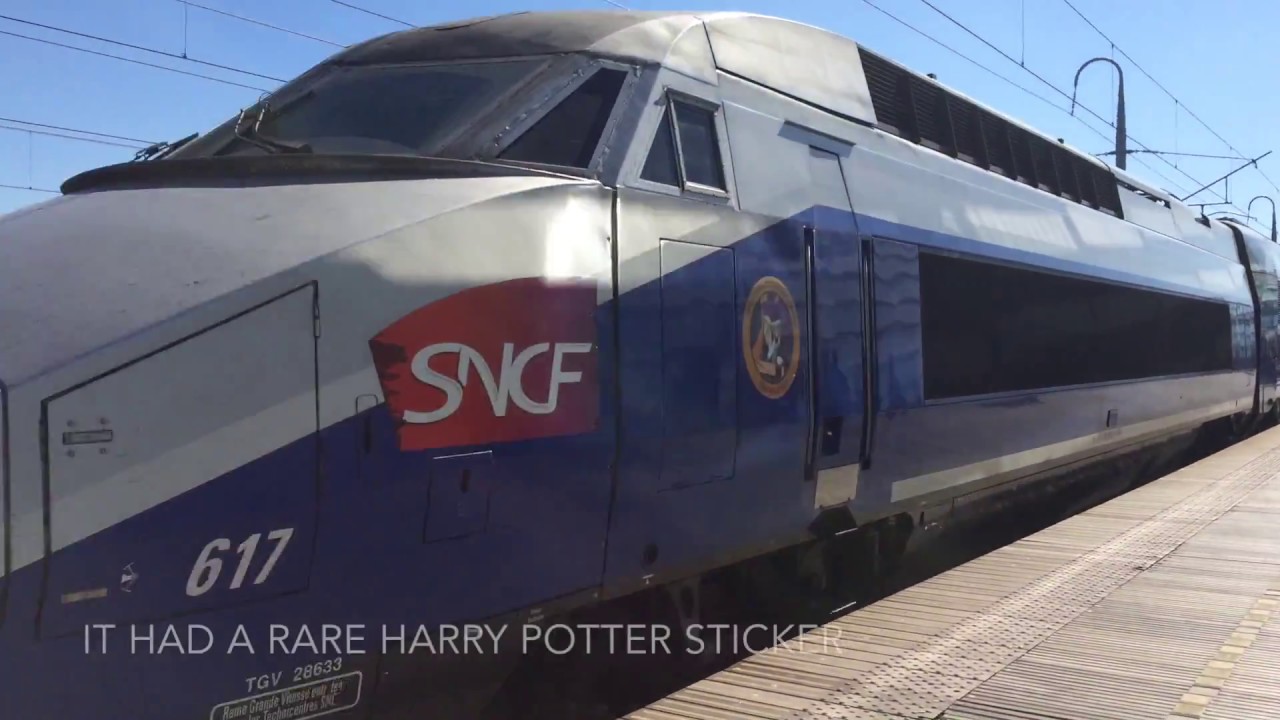 Taking TGV From Avignon To Paris