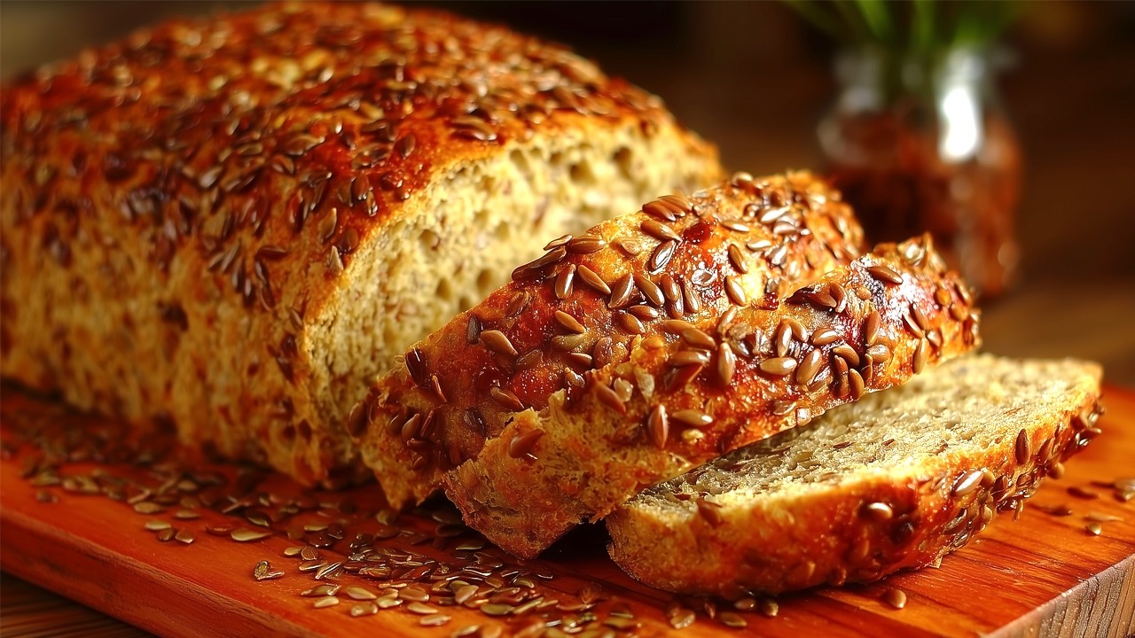 Oatmeal bread with Greek yogurt for diabetics! Sugar free, in 5 minutes!