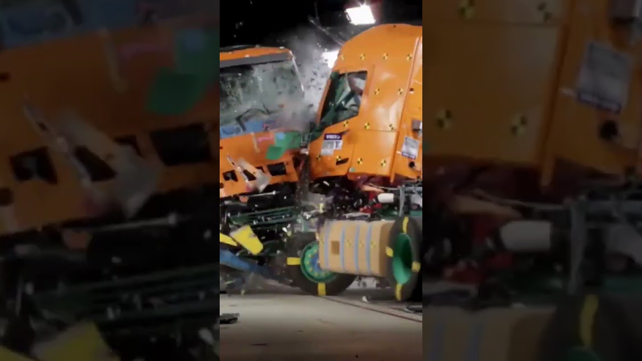 Volvo trucks Crash test | Duniya ke safest trucks