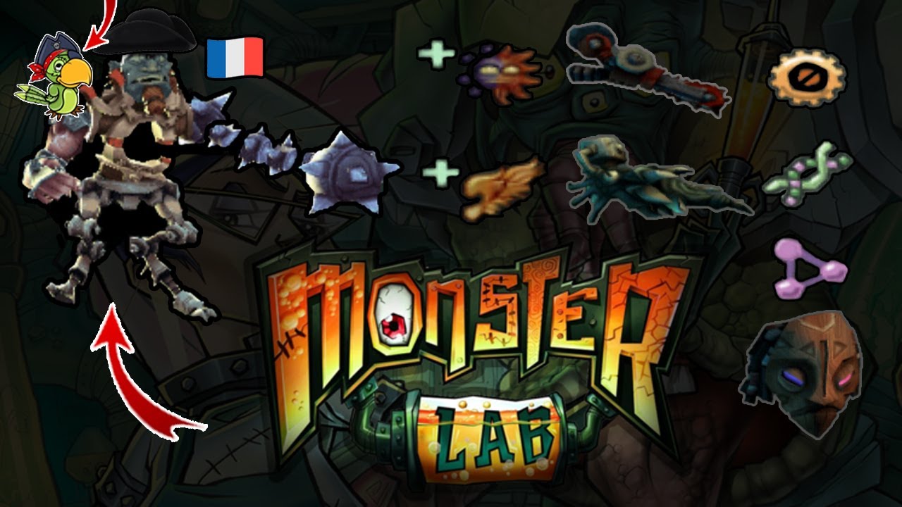 MONSTER LAB 🤖 | MONSTRE le plus PUISSANT du JEU et par TYPES + RECETTES ! 👾