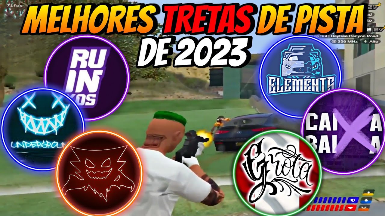 MELHORES TRETA DE PISTA DE 2023 🔥 GROTA, DEMONIKE, RUINXOS, ELEMENTS E UNDERGROUND😱| COMPLEXO CLIPES