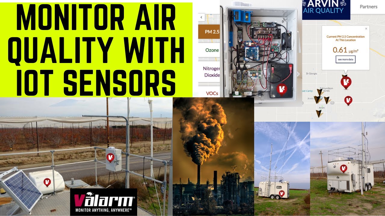 Air Quality Monitoring with IoT Sensors for USA Communities & Government Agencies