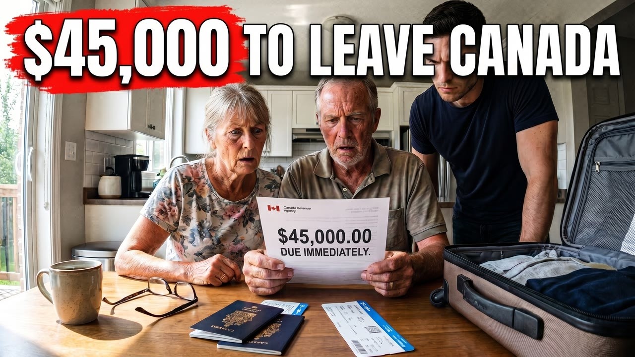 The CRA Takes $100,000 The Day You Leave (Canada's Exit Tax)
