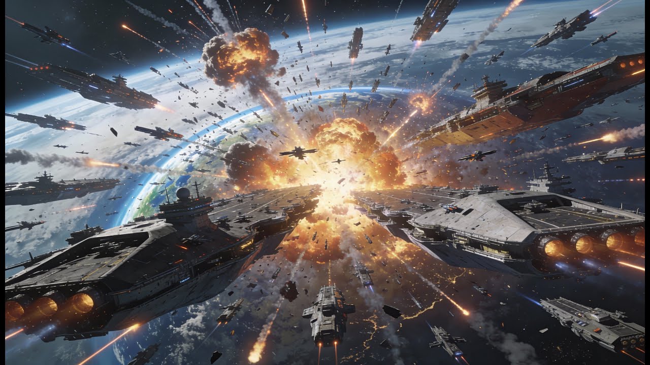 The Largest Battle In Galactic History. Every Species Humanity Ever Helped Came To Repay The Debt