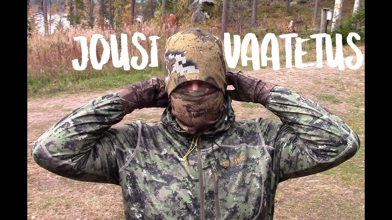 JOUSIMETS&Auml;STYS VAATTEET MIT&Auml; NIILT&Auml; VAADITAAN #mets&auml;stys #jousiammunta #vaatteet #mets&auml;stysvaatteet