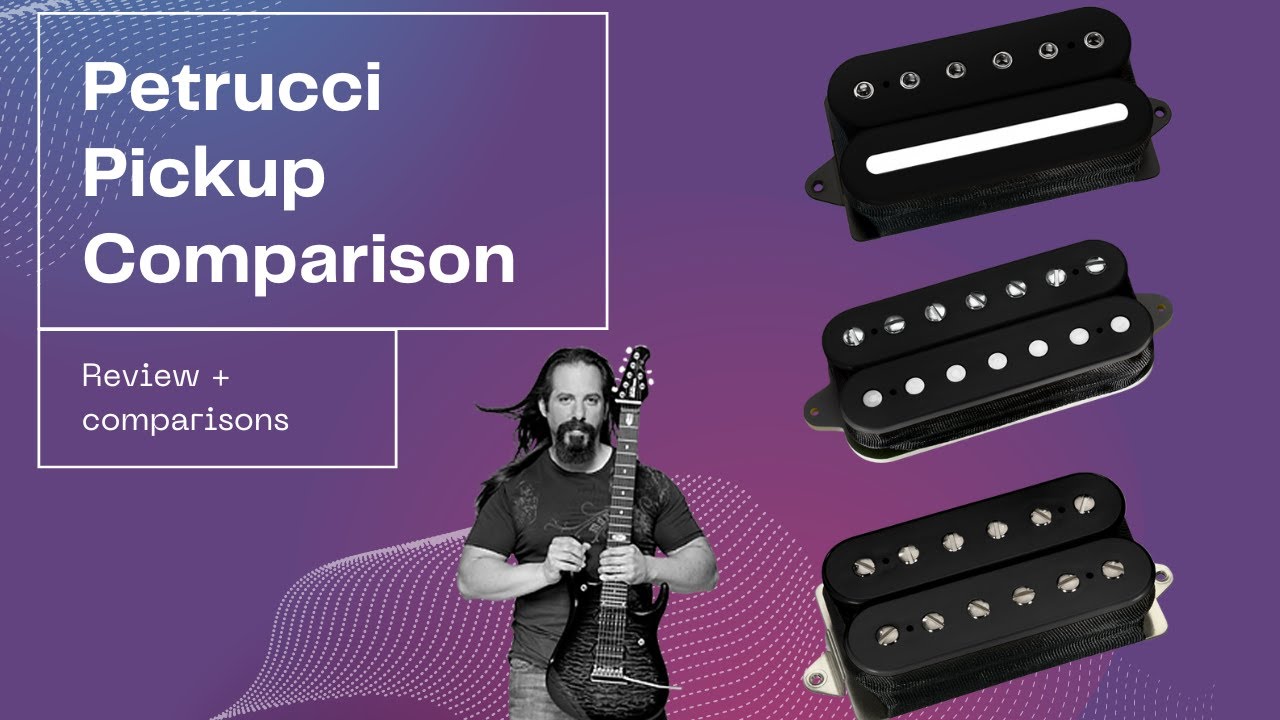 Petrucci Pickup Comparison (Clean & Crunch) | CrunchLab vs Illuminator vs Dreamcatcher