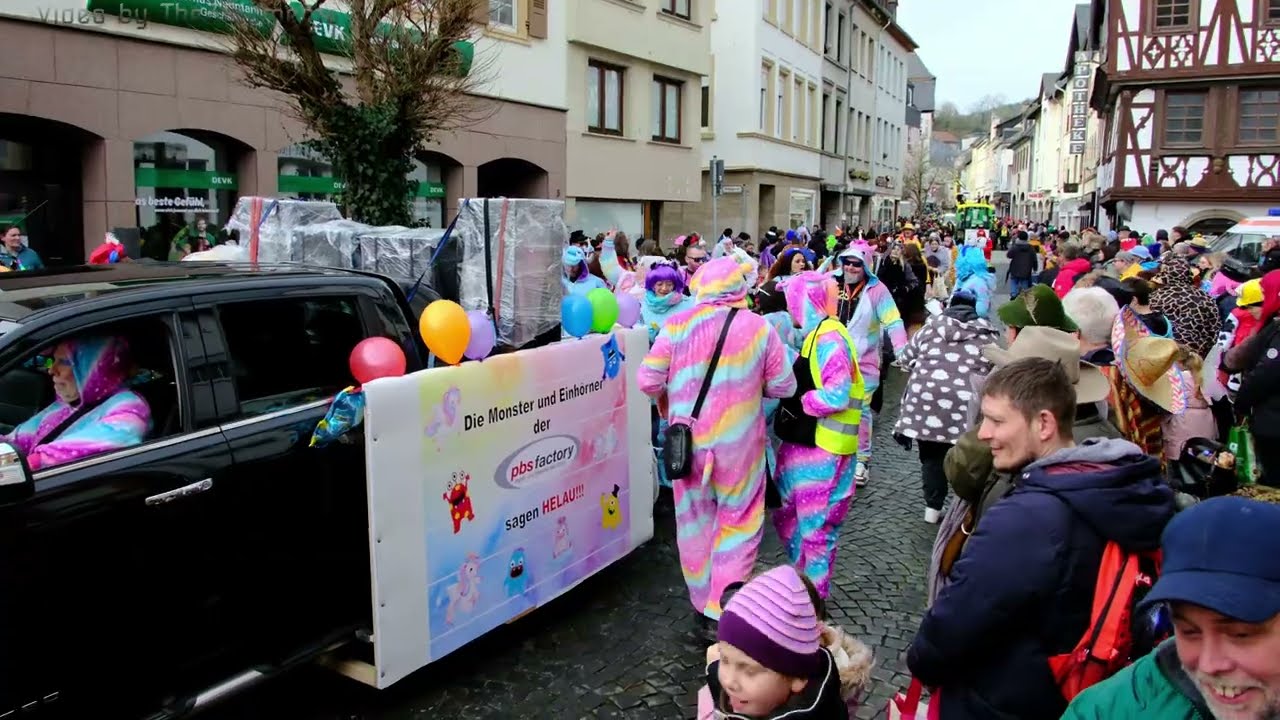 Rosenmontagszug in Kirn am 16.02.2026