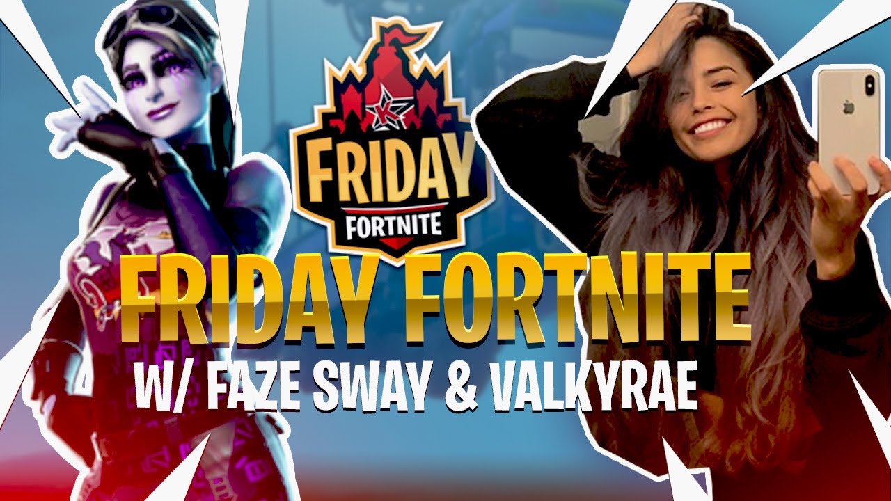 FRIDAY FORTNITE TOURNAMENT WITH FAZE SWAY