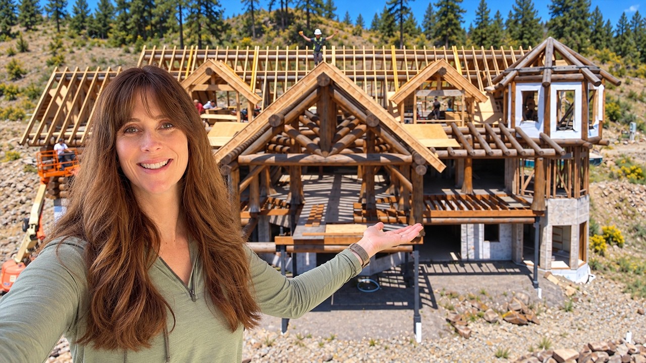 Our Abandoned Mansion Finally Has a Roof!