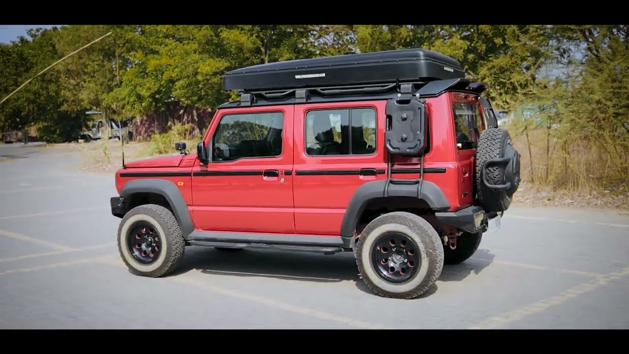 Roof Top Tent Camping Setup for Jimny | The Ultimate Roof Top Tent by Xtreme Gear 4x4!