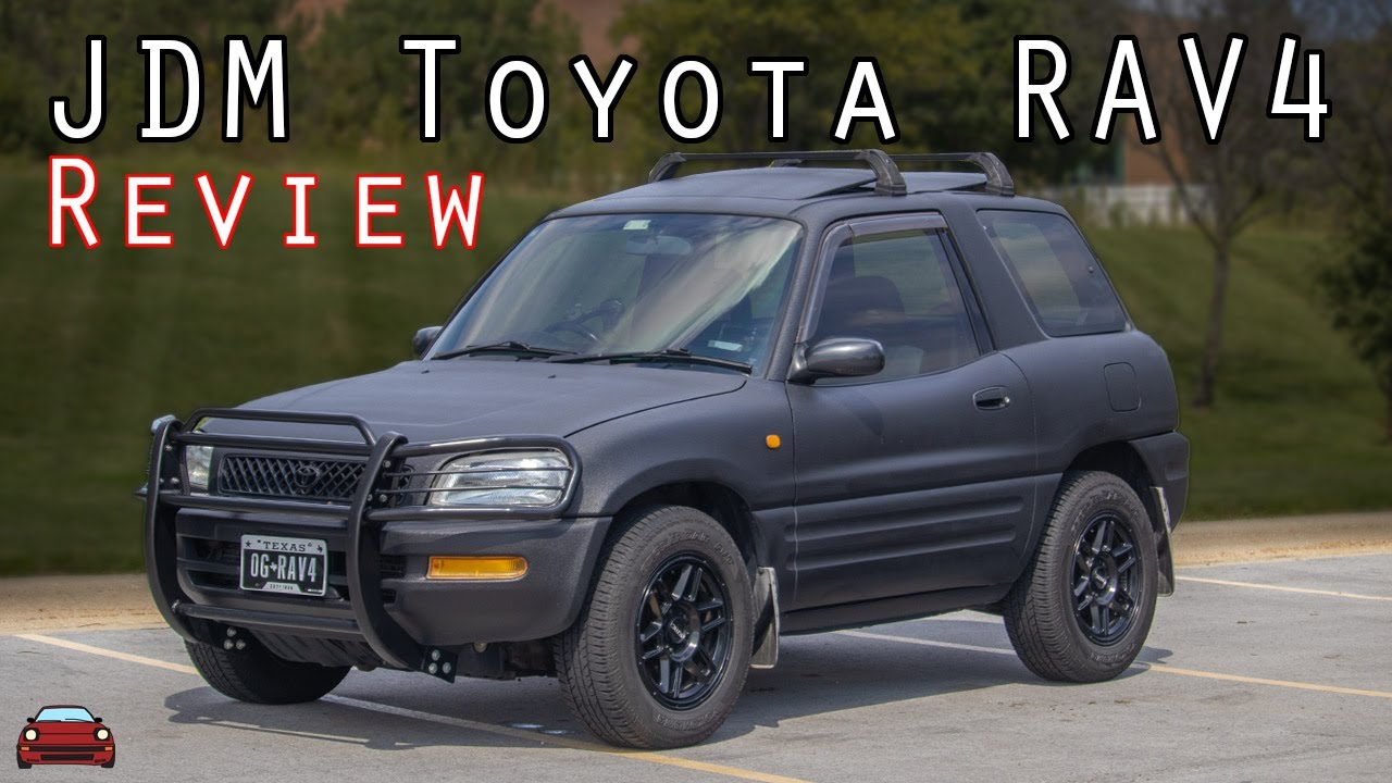 1995 Toyota RAV4 L Review - A JDM 3-Door SUV!