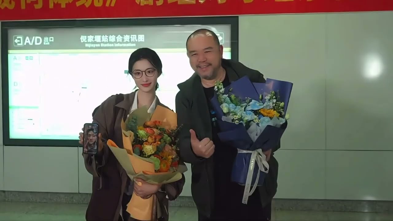 Behind the scenes of Cheng Lei and Wang Churan. Drama How Dare You