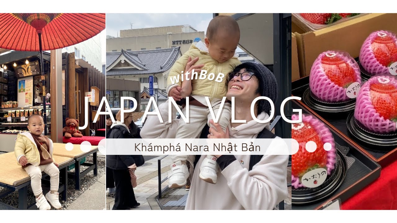 NARA CÓ GÌ MÀ AI CŨNG MUỐN ĐẾN? 🇯🇵 A Day in Nara with Baby BOB