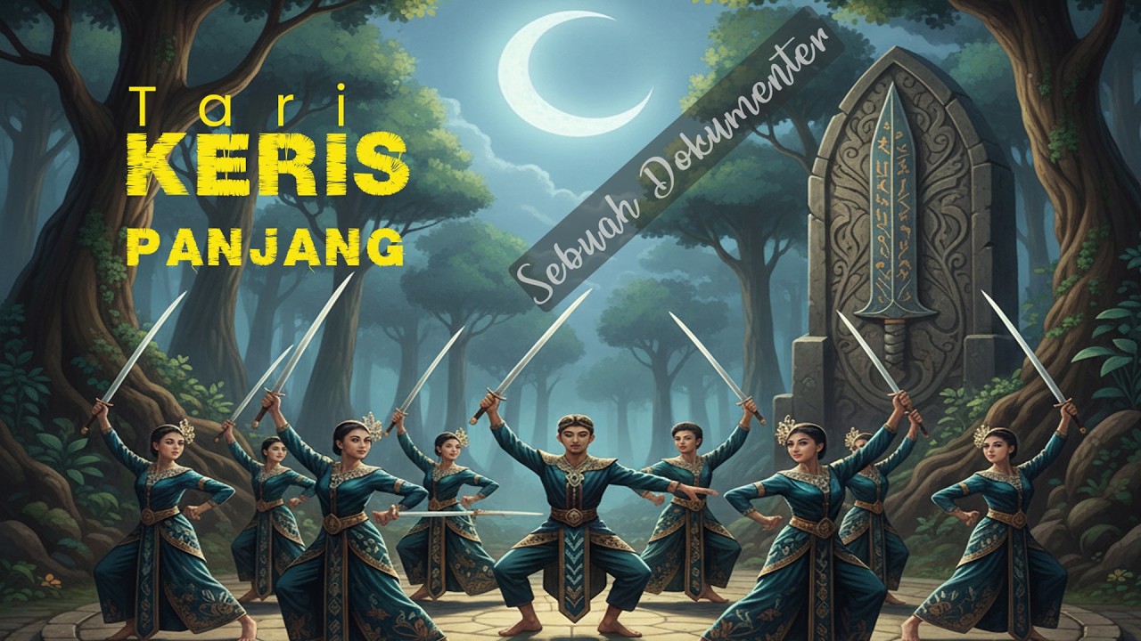 Dokumenter Tari Keris Panjang ; Keris Panjang, Pusaka asli asal Pulau Belitong. #belitung #kreasi 