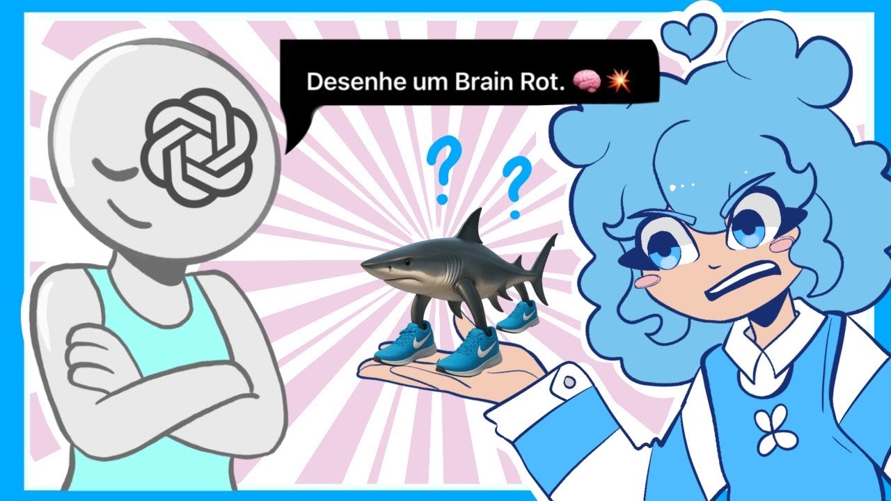 •a INTELIGÊNCIA ARTIFICIAL DECIDIU o MEU DESENHO!