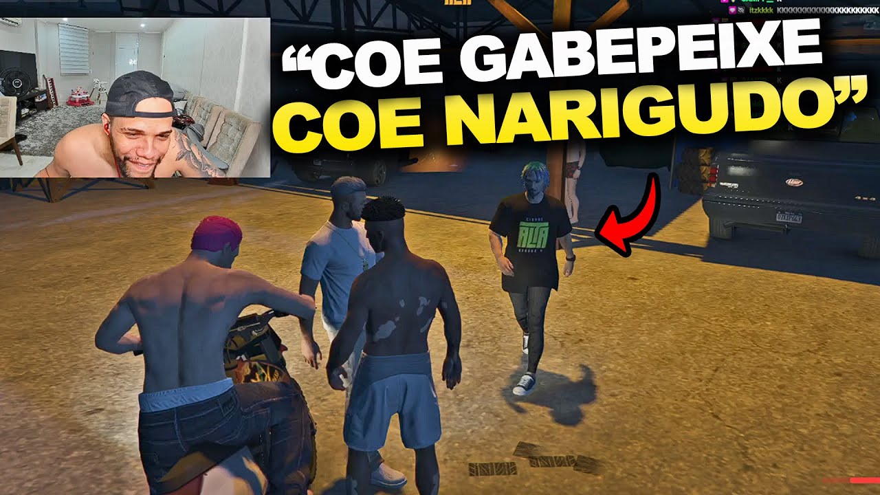 MEIKOD encontrou o GABE e o TUCANO no CDA 🤣