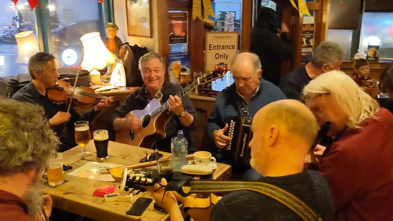 One of the Best Irish Traditional  Music  Sessions. Long Video.