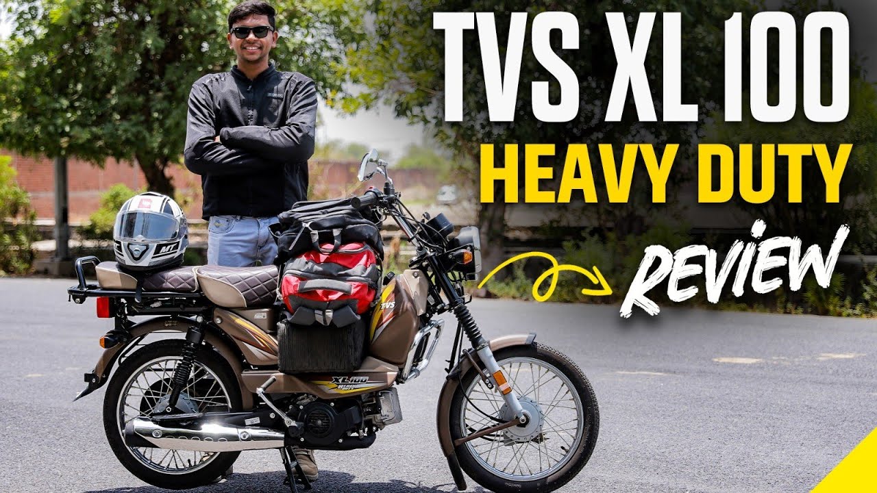 TVS XL 100 heavy Duty Ride Review | 130 KM payload Capacity | Price, Features & More | Times Drive