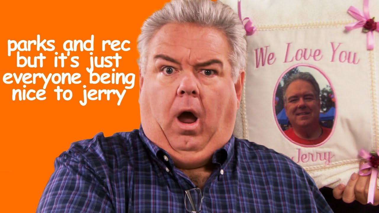 the parks and recreation department being nice to jerry for ten minutes straight | Comedy Bites